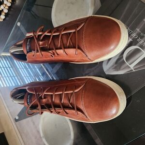 Cole Haan Men's Brown Leather Sneakers